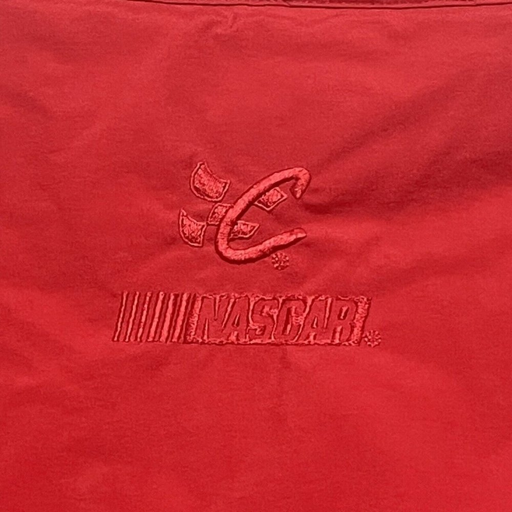 RARE Vtg Dale Earnhardt Jr‎ XXL Embroidered Red Jacket Budweiser Chase Authentic - Picture 8 of 13